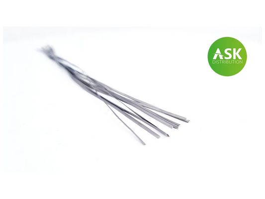 Lead Wire - Flat 0,2 x 1,0 mm x 140 mm (10 pcs)