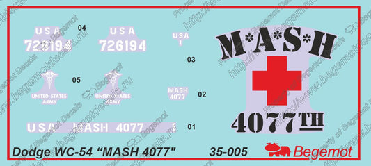 Dodge WC-54 MASH-4077 (1/35)