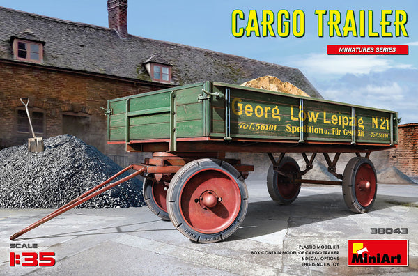 German Cargo Trailer (1/35)
