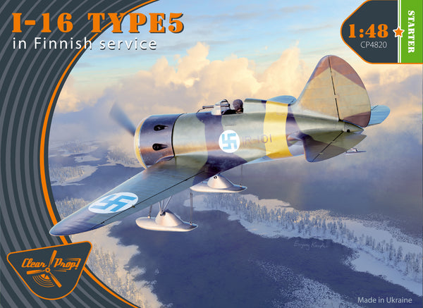 1/48 I-16 type 5 In Finnish Service STARTER KIT