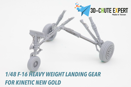 F-16C/D Heavy weight landing gear for Kinetic New Gold 1/48