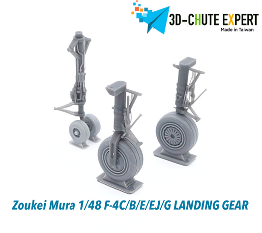 F-4 air force landing gear for Zoukei-Mura 1/48