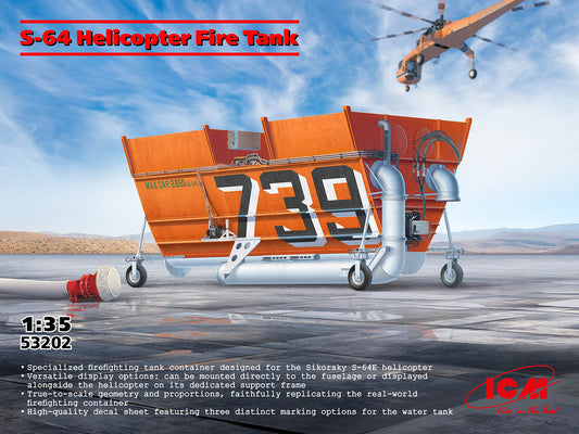 S-64 Helicopter Fire Tank