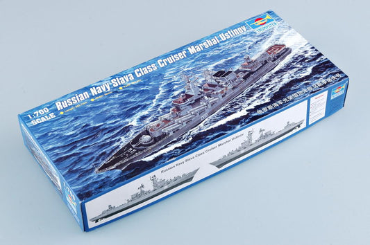 Russian Navy Slava Class Cruiser Marshal Ustinov
