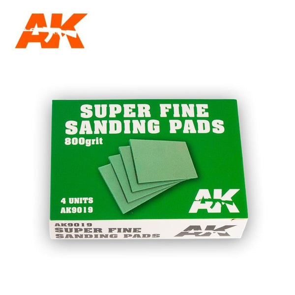 Superfine sanding pads 800 Grit. 4 units