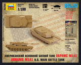 Abrams A1M1 U.S. Main Battle Tank (1/100)