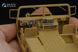 HUMVEE Family 3D-Printed & coloured Interior on decal paper (Tamiya)