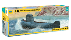 Soviet nuclear submarine K-19 (1/350)