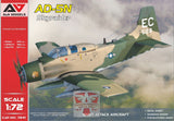 AD-5N Skyraider Night Attack Aircraft (1/72)