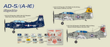 A-1E "SkyRaider" attack aircraft (1/72)