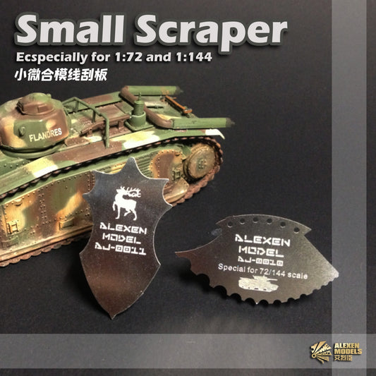 Grinding Scraper Tool for 1/72 and 1/144 Scale Model-kit (AFV) (
