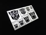 Transformer Logo Airbrush Template Stencil