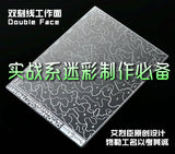 1/72 Gundam/Military Model Forest Desert Camouflage Mask Cutting Mat (Two-sided)