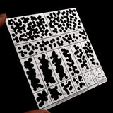 1/72 WW2 German Forest Ambush Camouflage Airbrush Stencil (Style D)