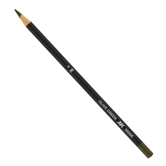 Watercolor Pencil Olive Green