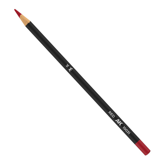 Watercolor Pencil Red