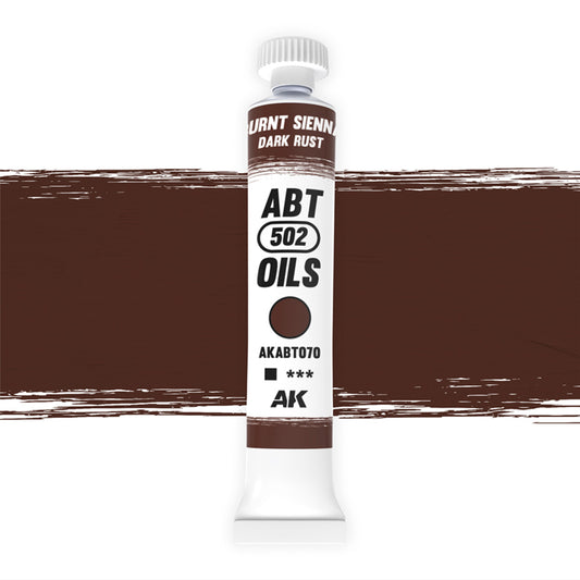 Burnt Sienna / Dark rust Paint