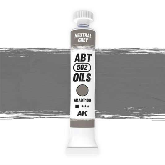 Neutral Grey Oil Paint