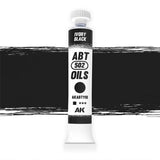 Ivory Black Oil Paint