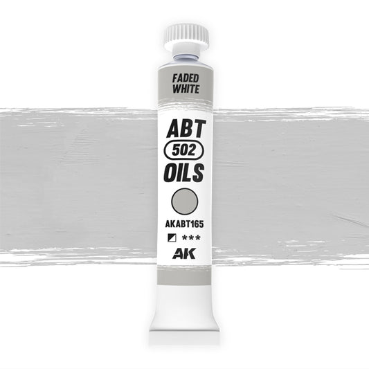 Faded White Oil Paint