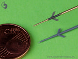 MiG-21 F-13 (Fishbed C) - Pitot Tube with resin adaptor (for Eduard) 1/48