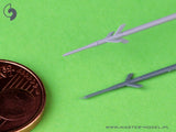 MiG-21 F-13 (Fishbed C) - Pitot Tube with resin adaptor (for Eduard) 1/48