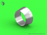 MiG-21 F-13 (Fishbed C) - turned metal air intake ring (for Eduard) 1/48