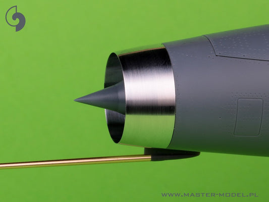 MiG-21 F-13 (Fishbed C) - turned metal air intake ring (for Eduard) 1/48