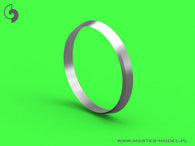 MiG-21 PF / PFM / SMT / R / MF (Fishbed D, F, J) - turned metal air intake ring (for Eduard) 1/48