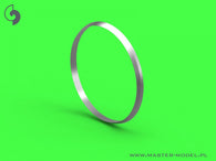 MiG-21bis (Fishbed L/N) - turned metal air intake ring (for Eduard) 1/48