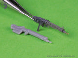 German WW I machine gun Spandau LMG 08/15 (2 pcs) - with SHORT charging handle - complete guns incl. 3D resin & brass parts (1/72)