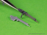 German WW I machine gun Spandau LMG 08/15 (2 pcs) - with LONG charging handle - complete guns incl. 3D resin & brass parts (1/72)