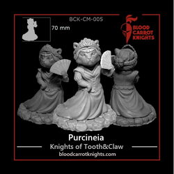 Purcineia - Princess Cat figure