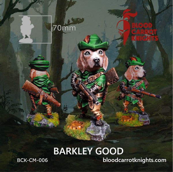 Barkley Good - Dog Hunter figure