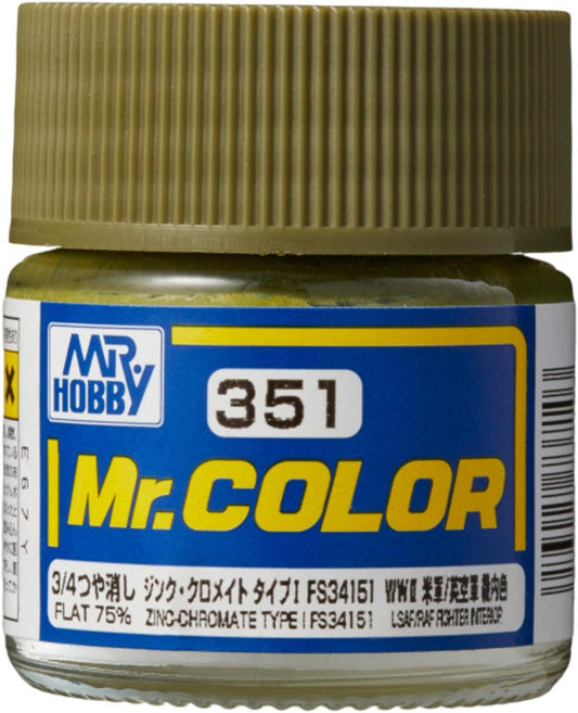 C-351 Mr. Color Χρωμιούχος Ψευδάργυρος Τύπου FS34151 (10 ml)