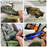 Natrual Dirt/Weathering Set-B (Aging for Exhaust pipe and mechanism)