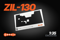 ZIL-130 Classic floor mat for Zvezda 1/35 (3D decal)