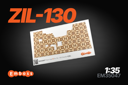 ZIL-130 Linoleum floor mat for Zvezda 1/35 (3D decal)