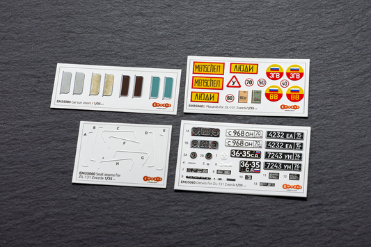 COMBO ZIL-131 details set for Zvezda 1/35 (3D decal)