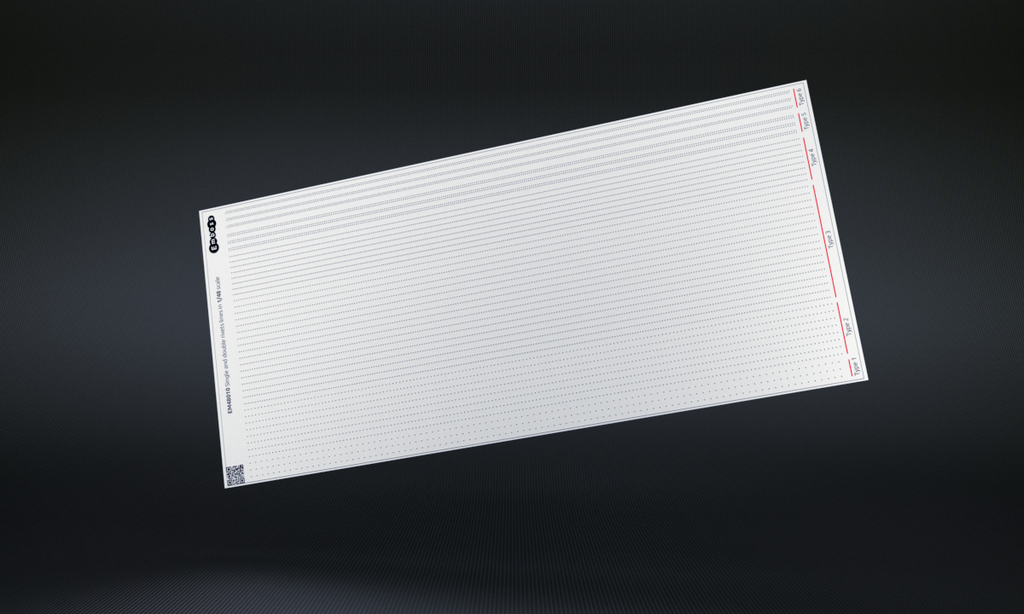 3D-Decal Single/double rows of rivets 1/48 – HOBBYColours