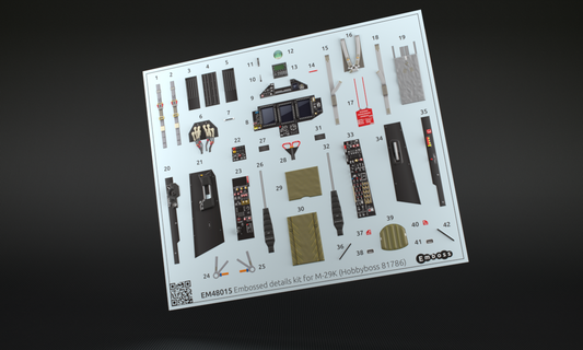 MiG-29K Cockpit and seat (for Hobbyboss kit)
