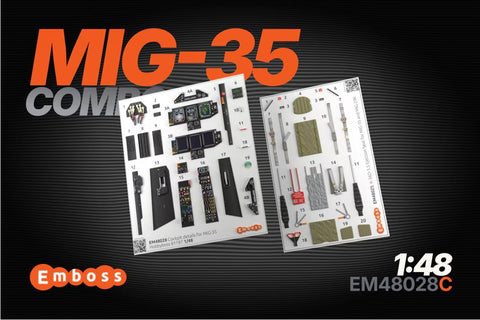 MiG-35 COMBO for Hobbyboss 81786 (3D decal) 1/48