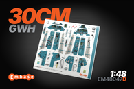Su-30SM Cockpit details for G.W.H. 1/48 (3D decal)