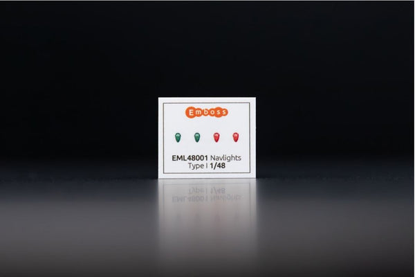 Navigation lights Type 1 (3D decal) 1/48