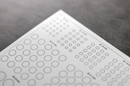 3D-Decal Rivets in circular pattern 1/48