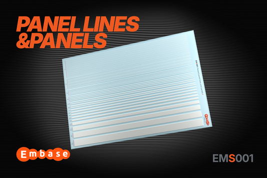 Surface details - Raised panel lines I