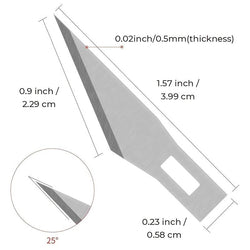 Exacto Blades No11 (5 τεμάχια)