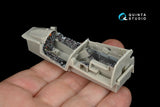 F-4B 3D-εκτυπωμένο &amp; έγχρωμο εσωτερικό σε χαρτί χαλκομανίας (Tamiya) 1/48