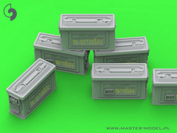 M1 ammunition cans for Browning M1919 (6 pcs) - CLOSED