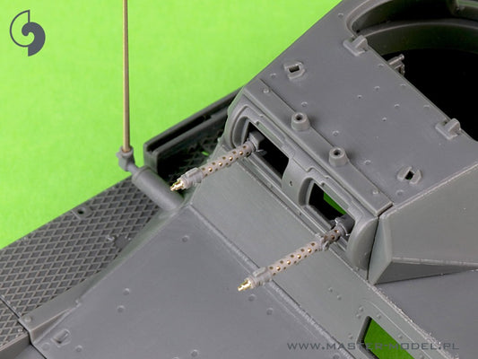 PzKpfw I - MG-13K gun barrels & antenna (for Tamiya, Dragon, Tristar and other kits) 1/35